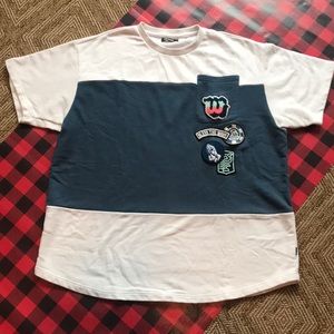 Pink + Dolphin Sweater Tee